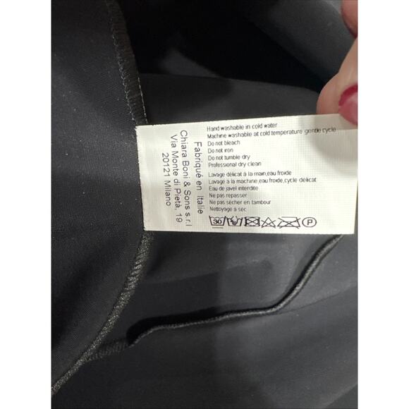 CHIARA BONI LA PETITE ROBE Black Mermaid Dressy Maxi Skirt 40 US 4 Party Formal - Picture 7 of 14